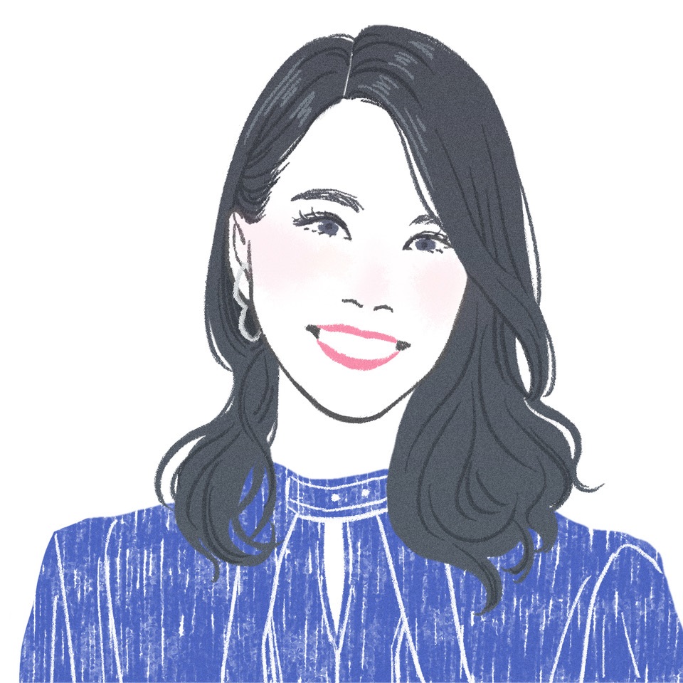 SNS・印刷用似顔絵1点 岡山のファッションイラストレーター MAKOTOがデザイン