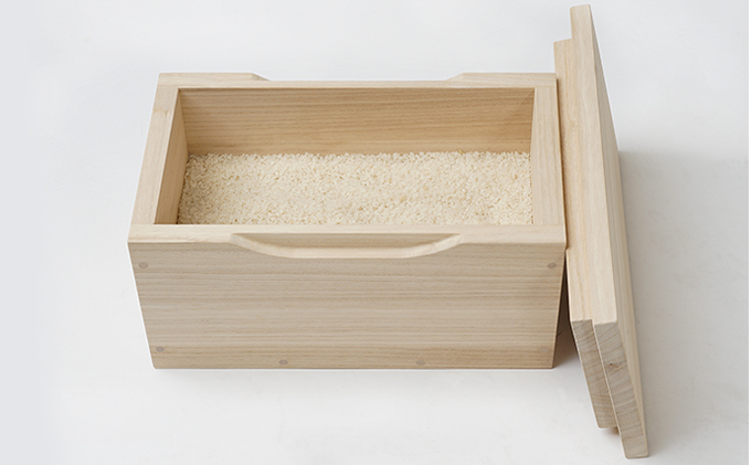 山陽総業株式会社 桐製 米びつ 5kgサイズ【配達不可：北海道・沖縄・離島】