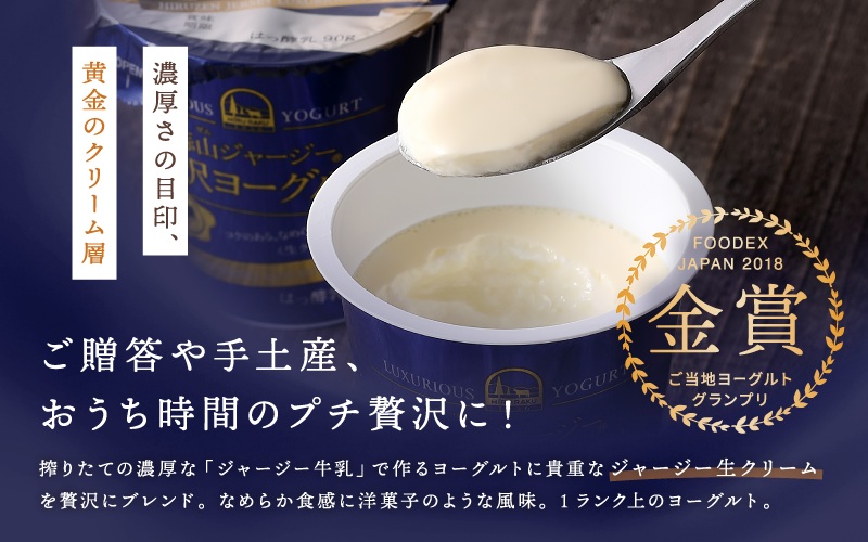 【定期便 月2回×12カ月】 全24回 ヨーグルト 蒜山ジャージー贅沢ヨーグルト(90g)×10個 ご当地ヨーグルトグランプリ金賞 岡山 蒜山 真庭 プレゼント 贈答 セット デザート ギフト 牛乳 冷蔵 【hiru008-01tk】