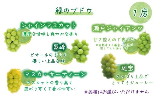 【2026年の先行予約】 花笑み農園 ぶどう『彩り３種セット』贈答用（1.8kg） 岡山 詰め合わせ 食べ比べ 真庭市 【hana084-01】