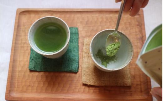 【 マツリカサボン 】 国産 農薬不使用 粉末よもぎ茶 6袋 / よもぎ粉末茶 数量限定 国産 岡山 真庭 粉末 岡山県 真庭市産 MATSURIKA SAVON 【savon013-01】