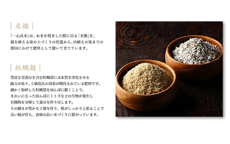 【令和7年産先行予約】＜全３回定期便＞ 真庭市産コシヒカリ 米ぬか 牡蠣栽培米 『 一心良米 』 無洗米 １０kg(5kg×2袋）×３回（定期便） / お米 いっしんりょうまい 岡山県 真庭市 無洗米 米 コシヒカリ こしひかり 人気 ブランド米 新米 先行予約 定期便 令和7年産 2025年産【takenaka034-02-tkb03】 10kg(5kg×2袋)×３回