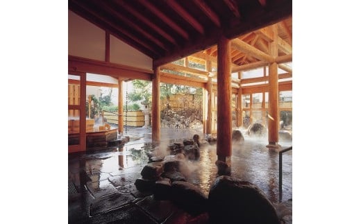 OSN-03. 湯原温泉郷ペア宿泊券【お気軽コース】 【ycrk003-01】