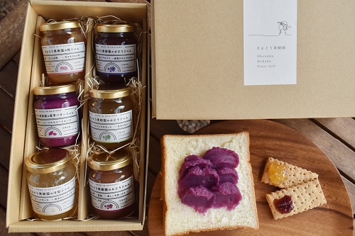  【きよとうファーム】果樹園の品種を楽しむ果実ジャム 6種 (岡山県産) 9月以降順次発送 【KF-K005-01】