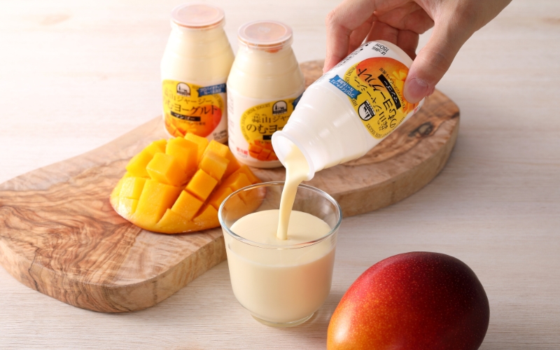 ★蒜山ジャージー★ デザートヨーグルトと飲むヨーグルトセット（計14個） / 詰め合わせ 人気 贅沢ヨーグルト スイーツ 白桃 マンゴー ブルーベリー 食べ比べ デザート プレゼント 贈答 蒜山酪農 真庭 岡山 ジャージー ギフト【hiru009-01】