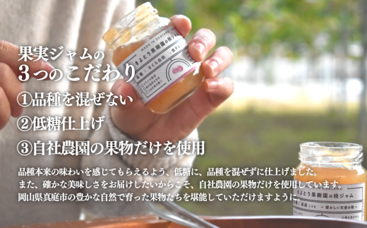 【期間限定】蟠桃のリキュール＆果実ジャムセット (岡山県産)【KF-S003-02】