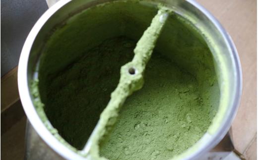 【 マツリカサボン 】 国産 農薬不使用 粉末よもぎ茶 1袋 / よもぎ粉末茶 数量限定 国産 岡山 真庭 粉末 岡山県 真庭市産 MATSURIKA SAVON 【savon011-01】