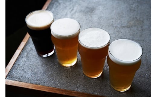 真庭発（初）地ビールＭＢＷ４種（計６本）セット / 酒 アルコール ビール 発泡酒 エール ペールエール クラフトビール こだわり 詰め合わせ 岡山県 真庭市【mmbw006-01】