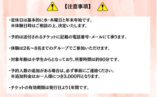 勝山 手ぬぐい 絞り染め体験 2名様分 / 真庭 勝山 草木染 染物 体験 チケット 草木染め 自然 自然素材 【hnkk004-01】