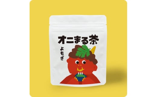 オニまる茶　農薬不使用・無添加の粉末よもぎ茶　6袋セット【machi-01】