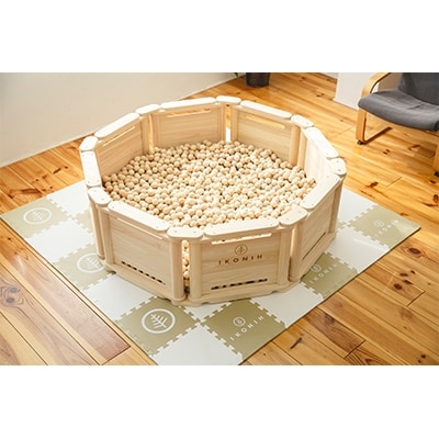 IKONIH 木球　ひょうたん型(450個入り)