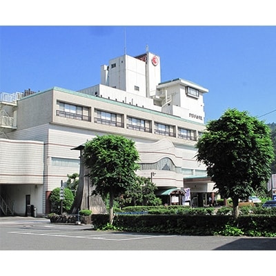 湯郷温泉　湯郷グランドホテル　一泊二食付ペア宿泊券　(休前日限定・夕食は基本会席料理)