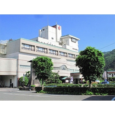 湯郷グランドホテル不動の1番人気!　1泊2食付ペア宿泊券(休前日限定・夕食はステーキ会席)　