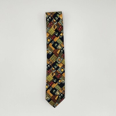 クラバットユキジ製　クラシック柄ネクタイ No.32