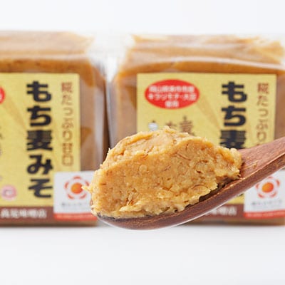 もち麦みそ400g　6個セット
