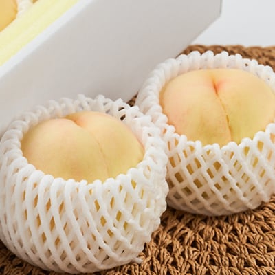 岡山県産白桃　約2kg(6～8玉)【配送不可地域：離島・北海道・沖縄県】