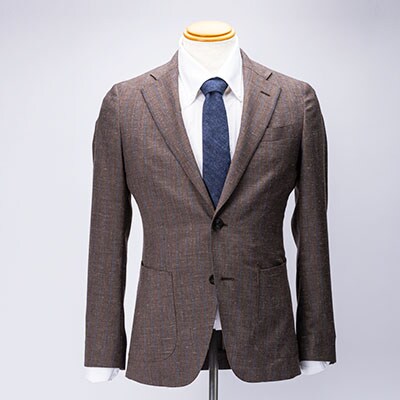 裏地ポケット付きネクタイ「まもりたい」(岡山デニムインディゴ)