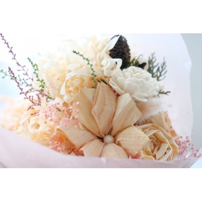 美作ヒノキのカンナ屑ブーケ