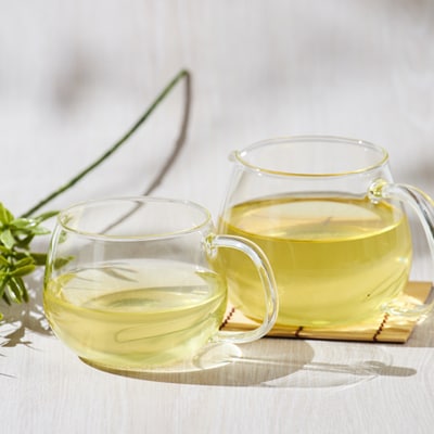 岡山県美作市産 【緑茶】生姜ほうじ茶・ゆず緑茶・ミント緑茶セット　各1個(各2g×7個入り)