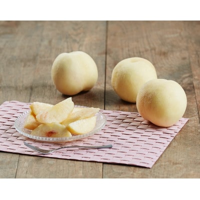 2026年先行予約　岡山県産おかやま夢白桃5玉【ロイヤル】【配送不可地域：離島】