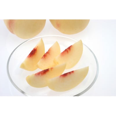 岡山白桃食べ比べ　晩生種2種5～6玉【配送不可地域：離島】