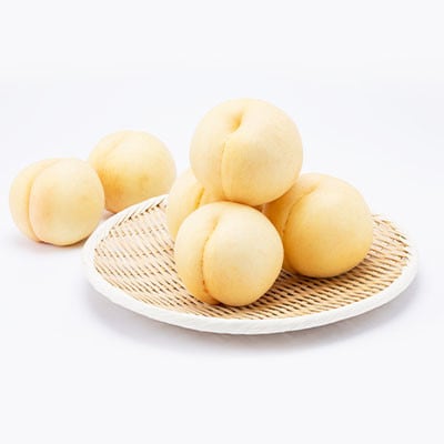 【先行予約・2026年9月上旬頃より発送】しっかりした果肉と果汁たっぷり岡山の白桃(2kg箱)【配送不可地域：離島】