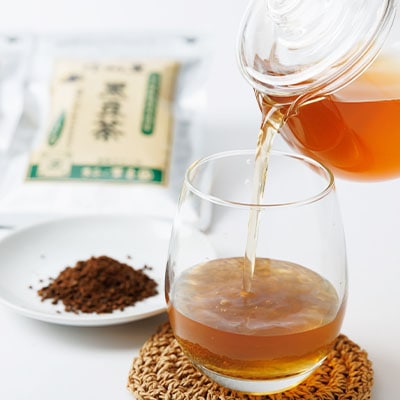 作州黒黒豆茶と黒豆ヤーコン茶セット