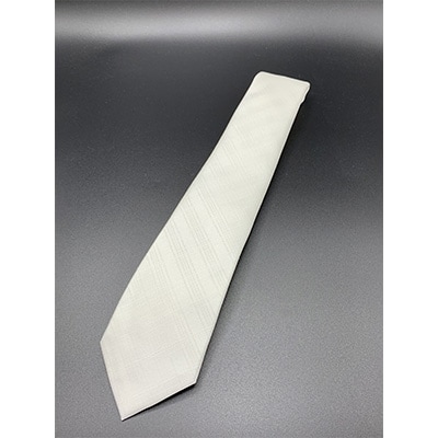 クラバットユキジ製　フォーマルネクタイ(白)