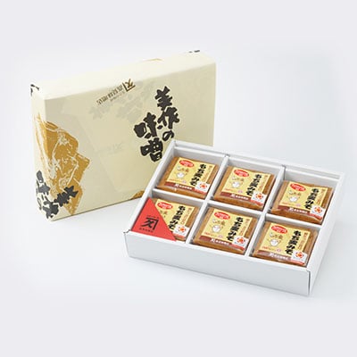 もち麦みそ400g　6個セット