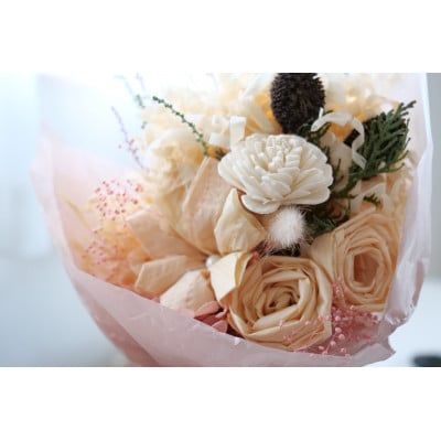 美作ヒノキのカンナ屑ブーケ