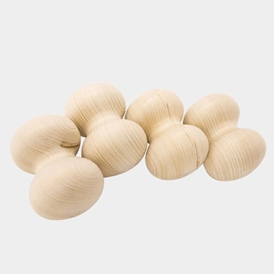 IKONIH 木球　ひょうたん型(450個入り)