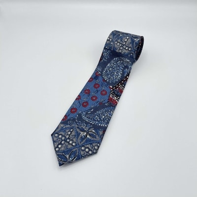 クラバットユキジ製　クラシック柄ネクタイ No.1