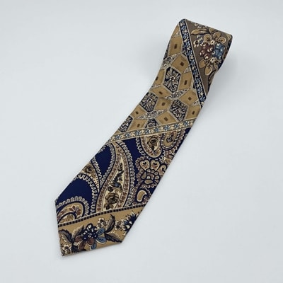 クラバットユキジ製　クラシック柄ネクタイ No.7