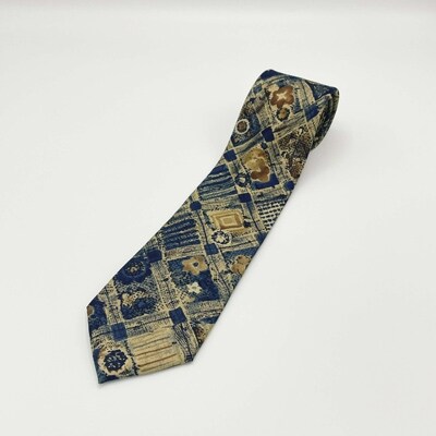 クラバットユキジ製　クラシック柄ネクタイ No.16