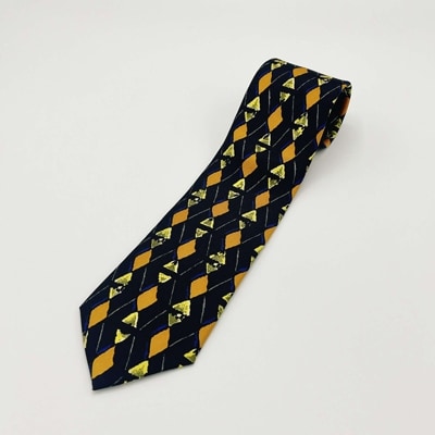 クラバットユキジ製　クラシック柄ネクタイ No.23