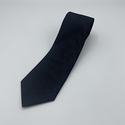 Denimusashi　シルクデニムタイ(ブラックマット)