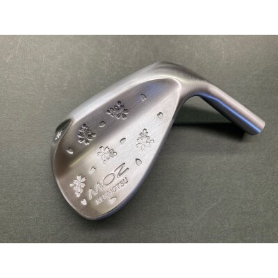 MOZ桜吹雪ウェッジ　56°ニッケルクロムサテンモデル　ノーメッキ仕上げ　(モーダスW115)　1本