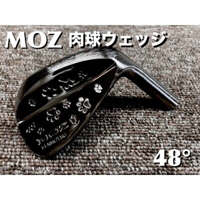 MOZ 肉球ウェッジ  48° コバルトブラック・ミラー仕上げ (N.S.PRO950 R)