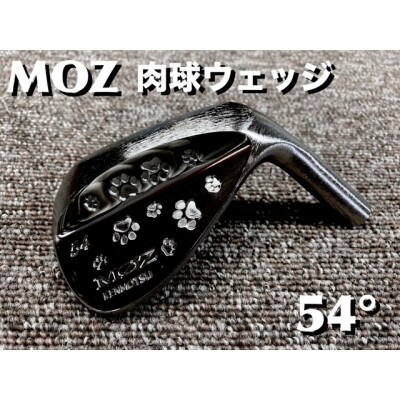 MOZ 肉球ウェッジ  54° コバルトブラック・ミラー仕上げ (モーダス W 105)