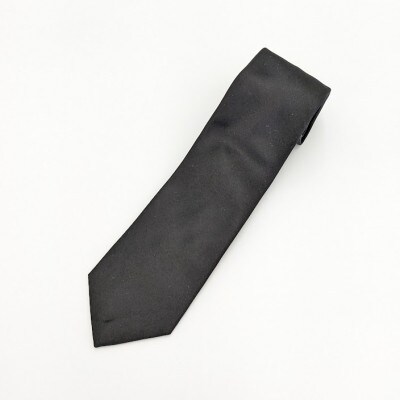シルク・フォーマルネクタイ(黒)