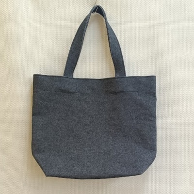 11オンス岡山デニムのトートバッグ/ブラック