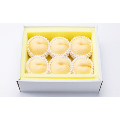 【先行予約・2026年9月上旬頃より発送】しっかりした果肉と果汁たっぷり岡山の白桃(2kg箱)【配送不可地域：離島】