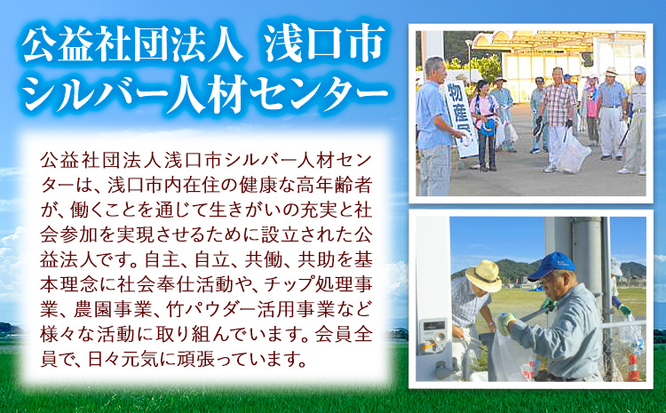竹パウダー 12kg 公益社団法人浅口市シルバー人材センター《90日以内に出荷予定(土日祝除く)》竹パウダー パウダー 土作り 野菜作り---124_164_90d_23_13000_12kg---