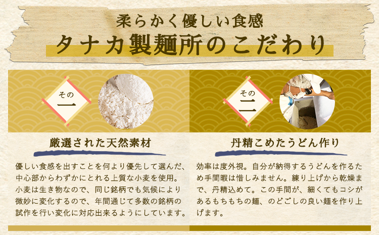 たなかのうどん国産小麦100％ 1.6kg(200g×8束) タナカ製?所 岡山県浅口市 岡山県 浅口市《30日以内に出荷予定(土日祝除く)》小麦粉（国産）食塩/トレハロース うどん 麺 送料無料---124_692_30d_24_10000_1600g---