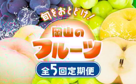 【2026年先行予約】定期便5回 マスカット・オブ・アレキサンドリア 白桃 ニューピオーネ 瀬戸ジャイアンツ 晴王 梨 《2026年7月上旬から11月下旬出荷》【配送不可地域あり】（北海道・沖縄・離島）---124_c1867_7a11c_25_112500_tei---