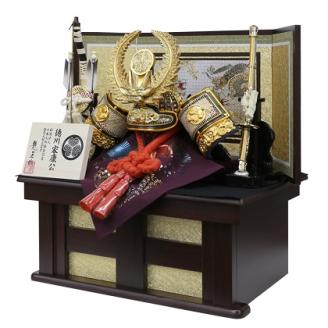 10号　徳川家康兜　収納飾り