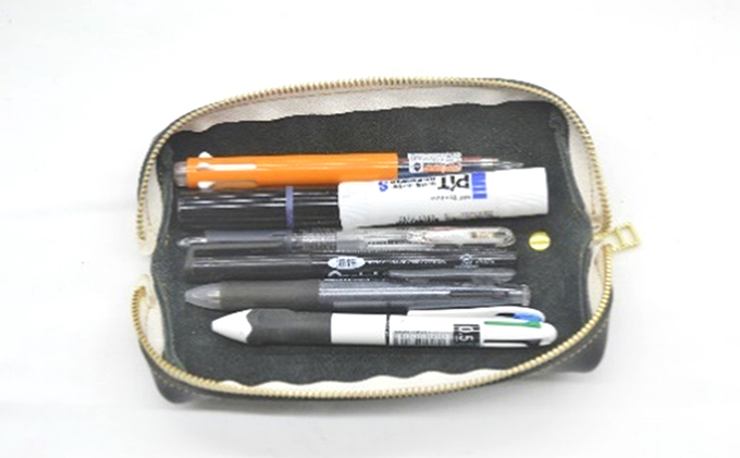 革工房Manly　トレイになるペンケース　バーミリオン