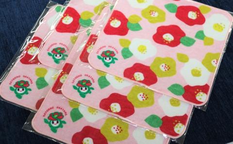 里庄町イメージキャラクター「里ちゃん」ミニタオル５枚 里庄町 里ちゃん 8000円