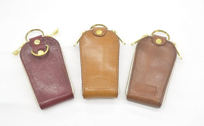 革工房Manly　ローテーションキーケース　ブラウン