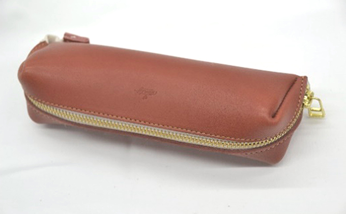 革工房Manly　トレイになるペンケース　バーミリオン